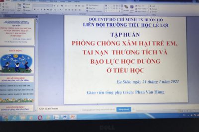 TẬP HUẤN PHÒNG TRÁNH TAI NẠN THƯƠNG TÍCH, ĐUỐI NƯỚC, XÂM HẠI NĂM HỌC 2021-2022