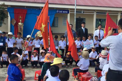 Trường tiểu học Lê Lợi tổ chức buổi lễ khai giảng -tưng bừng chào đón năm học mới