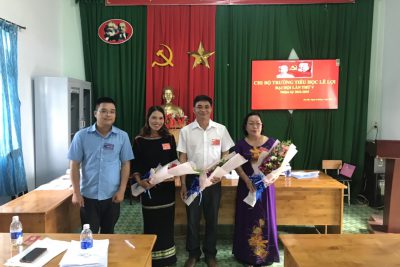 TRƯỜNG TH LÊ LỢI TỔ CHỨC ĐẠI HỘI CHI BỘ LẦN THỨ V NĂM 2022