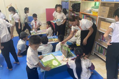 NGÀY HỘI ĐỌC SÁCH ” SÁCH LÀ NGUỒN TRI THỨC VÔ GIÁ” NĂM HỌC 2022-2023