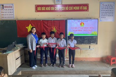 LIÊN ĐỘI TH LÊ LỢI TỔ CHỨC KẾT NẠP ĐỘI VIÊN MỚI NĂM HỌC 2022-2023